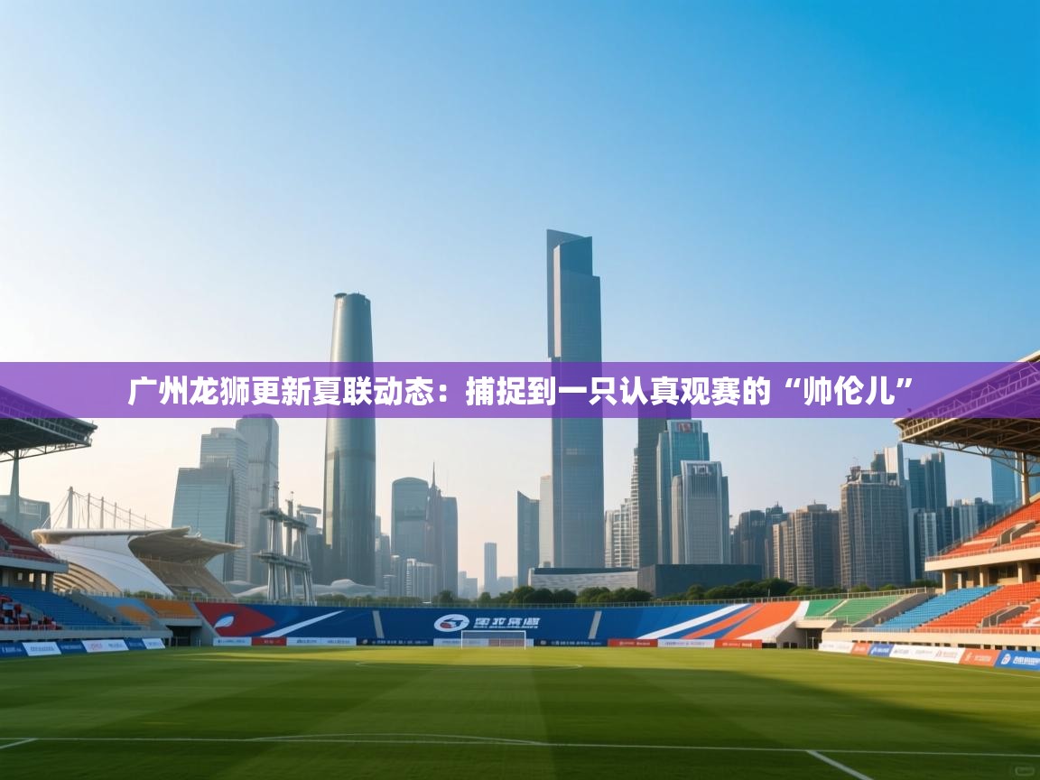 广州龙狮更新夏联动态：捕捉到一只认真观赛的“帅伦儿”  第1张